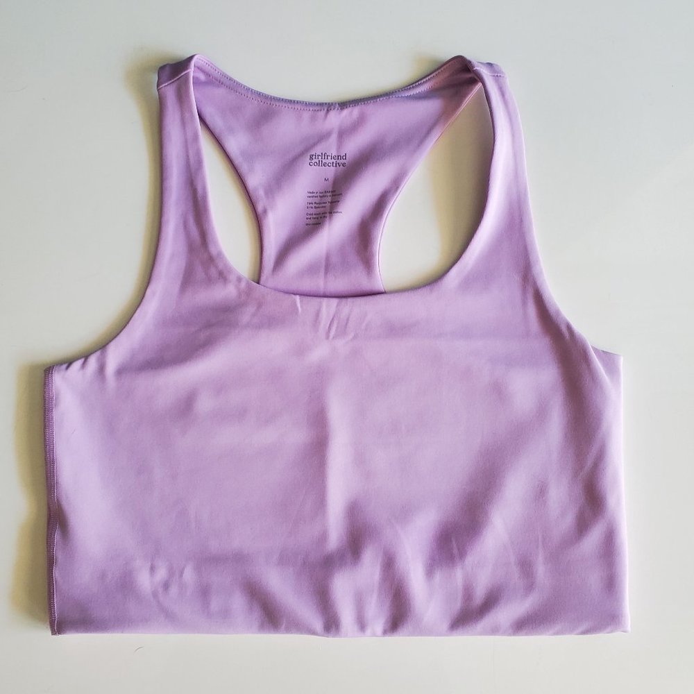 Girlfriend Collective Paloma Bra - Lilac